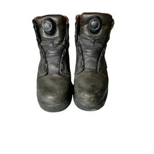 Red Wing 4216 Dark Brown Work Boots Size Men's 9D